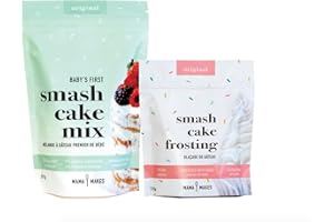 Oat Smash Cake Mix + Coconut Frosting Mix bundle | No refined sugar | Vegan | Naturally Gluten-free | No fillers or artificia