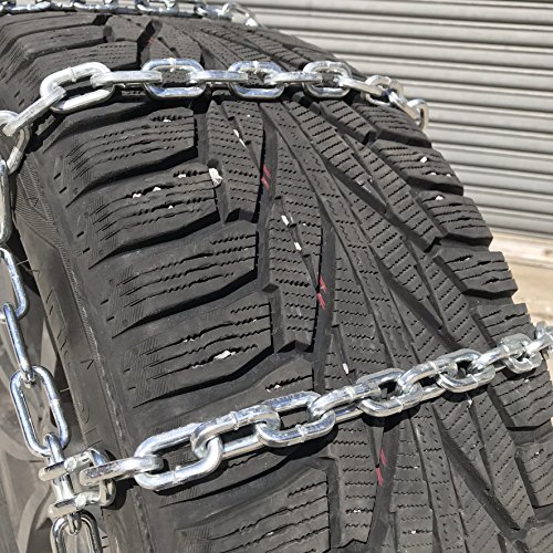 265/75R16, 265/7516 LT 5.5mm Square Tire Chains, One