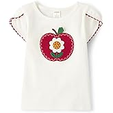 Gymboree Girls and Toddler Embroidered Graphic Short Sleeve T-Shirts