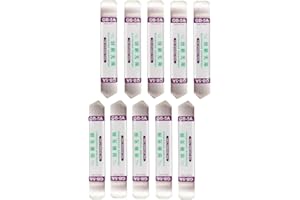 Fixinus 10 Pcs Metal Flat Spudger Soft Thin Opening Pry Tool Bar Opener Mobile Phone Table Screen Stainless Steel Blade for Electronic Device Repair Glue Removal