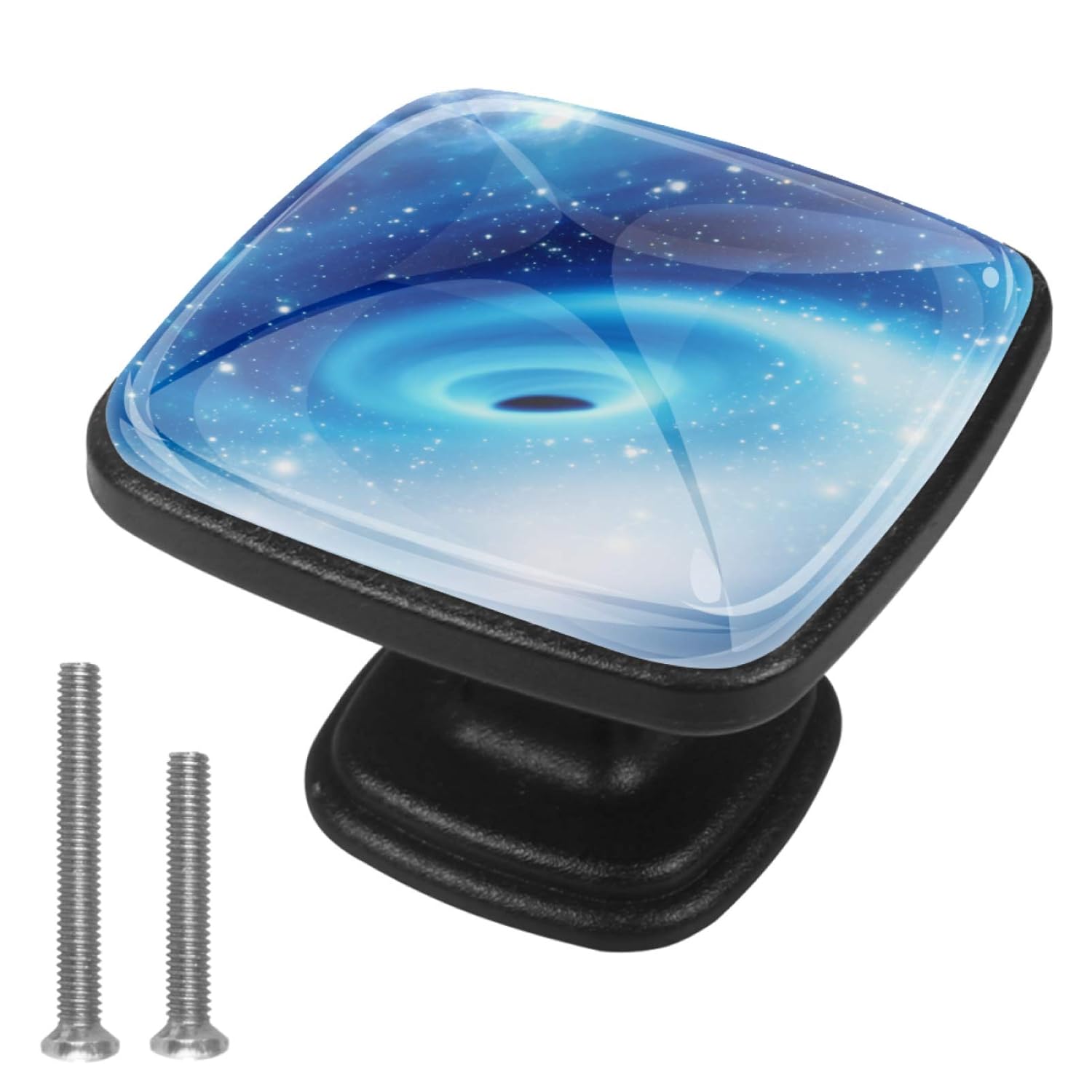 Schrankknöpfe und zieht Universumsgalaxie Schrankknöpfe Bunte