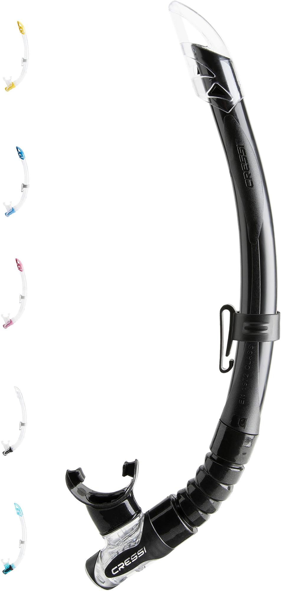 Cressi Adult Gamma Snorkel - Dark