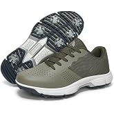 THESTRON Professional Golf Shoes for Men 7 Spikes Non-Slip Outdoor Golf Sport Training Sneakers Mens Comfortable Sport Shoes for Golfing Size 7-15