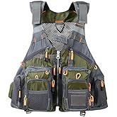 Multifunctional Kayak Life Jackets for Adults - Fishing, Multi Pocket Portable Detachable Clothing with Floating Material Breathable Life-Saving Rock Fishing