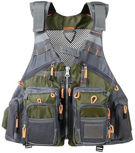 Amazon.com : JKSPORTS Fishing Vest Safety Life Jacket for