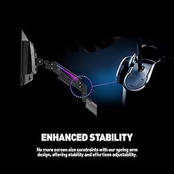 MSI MPG MT201R - Premium RGB Single Monitor Stand