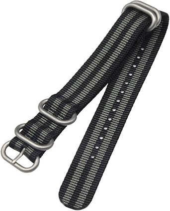 Estilo de la Nylon balístico Banda de Reloj de reemplazo de ...