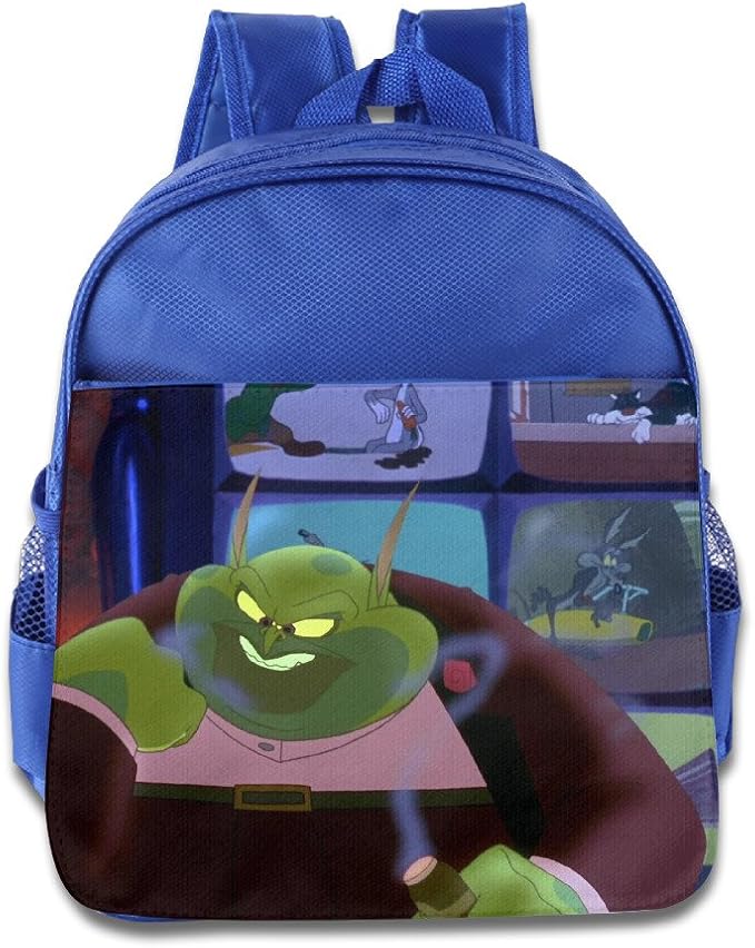 Space Jam Mr. Swackhammer Kids School Backpack RoyalBlue Amazon.ca