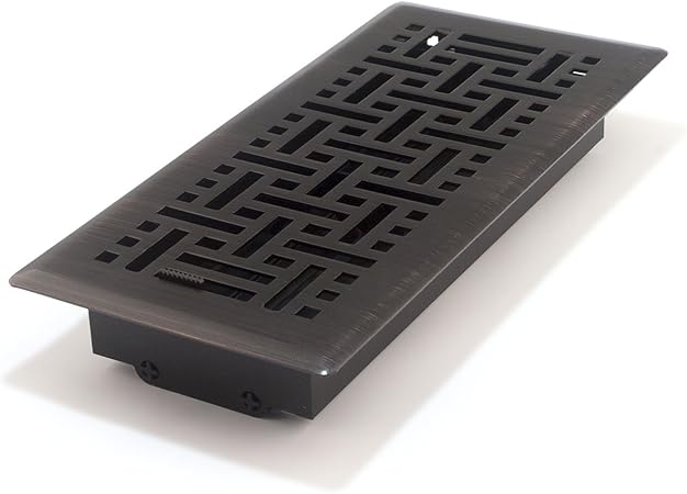 Accord Ventilation Amfrrbb410 Floor Register With Wicker Design 4