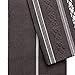 KYOETSU Men's Japanese Kaku Obi Kimono belt Cotton (Brown)