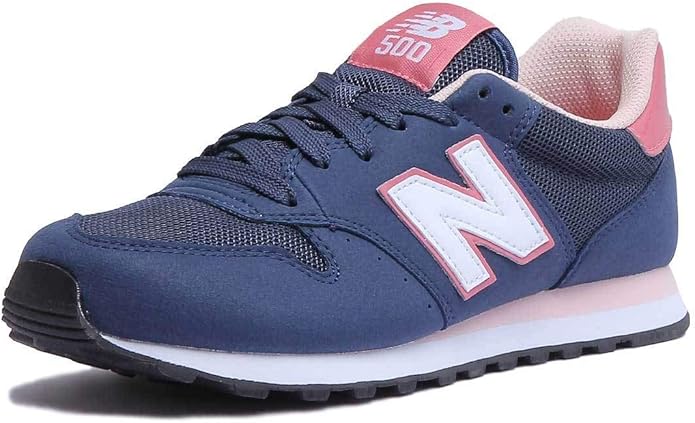 Amazon.com | New Balance 500 Trainers in Navy | Shoes