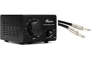 GEARNUTS Bugera PS1 Passive 100-watt Power Attenuator and 1/4" TS 3-Foot Speaker Cable