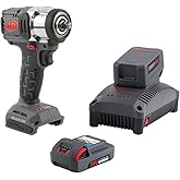 Ingersoll Rand W3131-K22 20V 3/8" Cordless Impact Wrench 2 Battery Kit, Mid-Torque, Compact, Pistol Grip