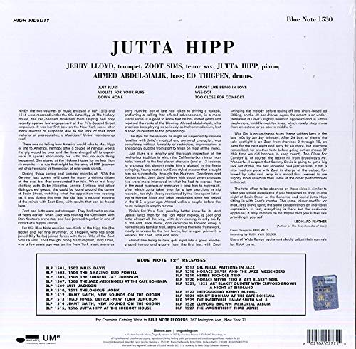 Jutta Hipp with Zoot Sims [LP] - //medicalbooks.filipinodoctors.org