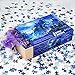 InGooooD- Tranquil Series- Castle in The Night- Basswood Jigsaw Puzzles 1000 Pieces for Adult