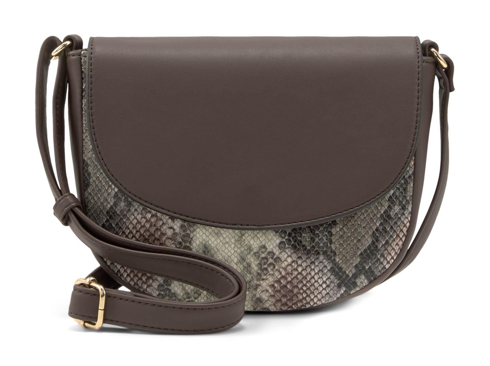 TOM TAILOR Acc Women's Esta Shoulder Bag, Snake Brown, M