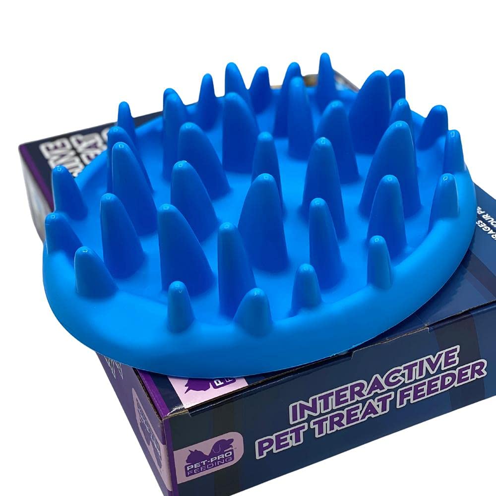 DreamzFit - Slow Feeder Dog Bowl Slow Eating Dog Bowl Pet Puppy Interactive Pet Food Treat Feeder Slow Feeding Puppy Kitten - Pet Bloat Stop Dog Bowl