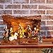 Unomor Nativity Scene Set for Christmas Decoration, Set of One, Durable Resin Made, 8.5-Inch