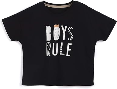 1-6Y Kids Boy Cotton Tee Summer Short Sleeve Letters T-shirt Children/'s Clothing