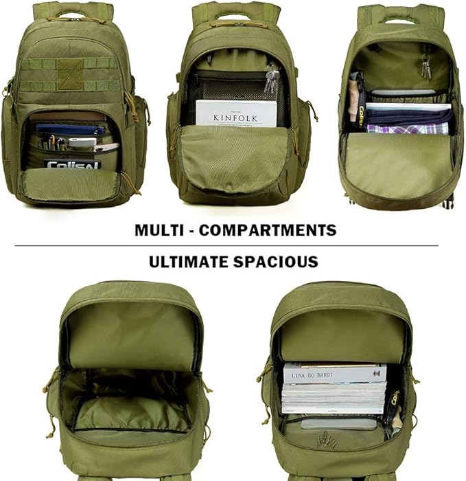 Colisal Mochila Militar 40L Mochila Tactica para Hombre Mochila ...