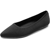DREAM PAIRS Women's Dress Ballet Flats | pointed toe flats, dressy flat shoes for wedding work office business, slip on comfort flats for women