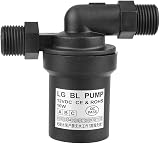 Yanmis DC Brushless Hot Circulation Pump 12V 10W 8L/min High Temperature view 6