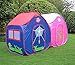 GreEco Kids Pop Up Tent, Indoor and Outdoor Play House Pink Extra Large