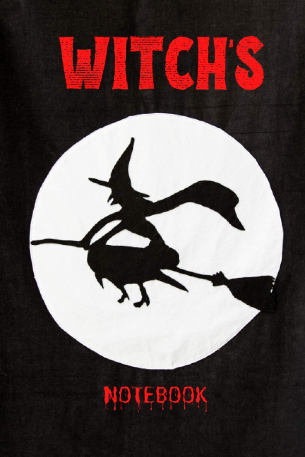 Witch's notebook: Notebook, diary and notepad for Wiccans, Pagans Druids, Mages, Druids Blank Lined Journal 120 Pages 6 x 9