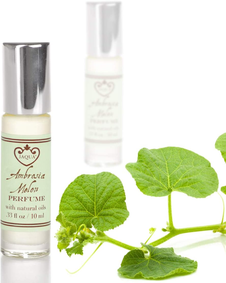 Jaqua Natural Perfume Oil - Vegan, Gluten and Cruelty Free - Ambrosia Melon