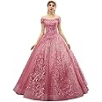 Asulla Luxury Appliqued Beaded Quinceanera Dresses Off Shoulder A Line Long Formal Evening Ball Gowns