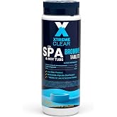 Xtremeclear Bromine Tablets for Spa &amp; Hot Tub &ndash; 1.5 lbs Bottle, 1-Inch Tablets, Low-Odor Sanitization, Restores Water Clarity, Slow-Dissolving, Long-Lasting for Clean Water (Pack of 1)