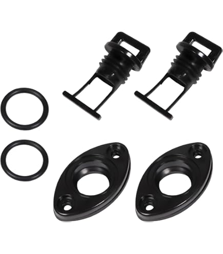 Tappo di scarico per SeaDoo compatibile con GTI SE Limited Rental GTR GTS GTX LTD RXT RXTX Spark 300 900 Wake 130 155 260 2009-2021 Sostituisce 292001352 292001320 292002024, 4 pezzi