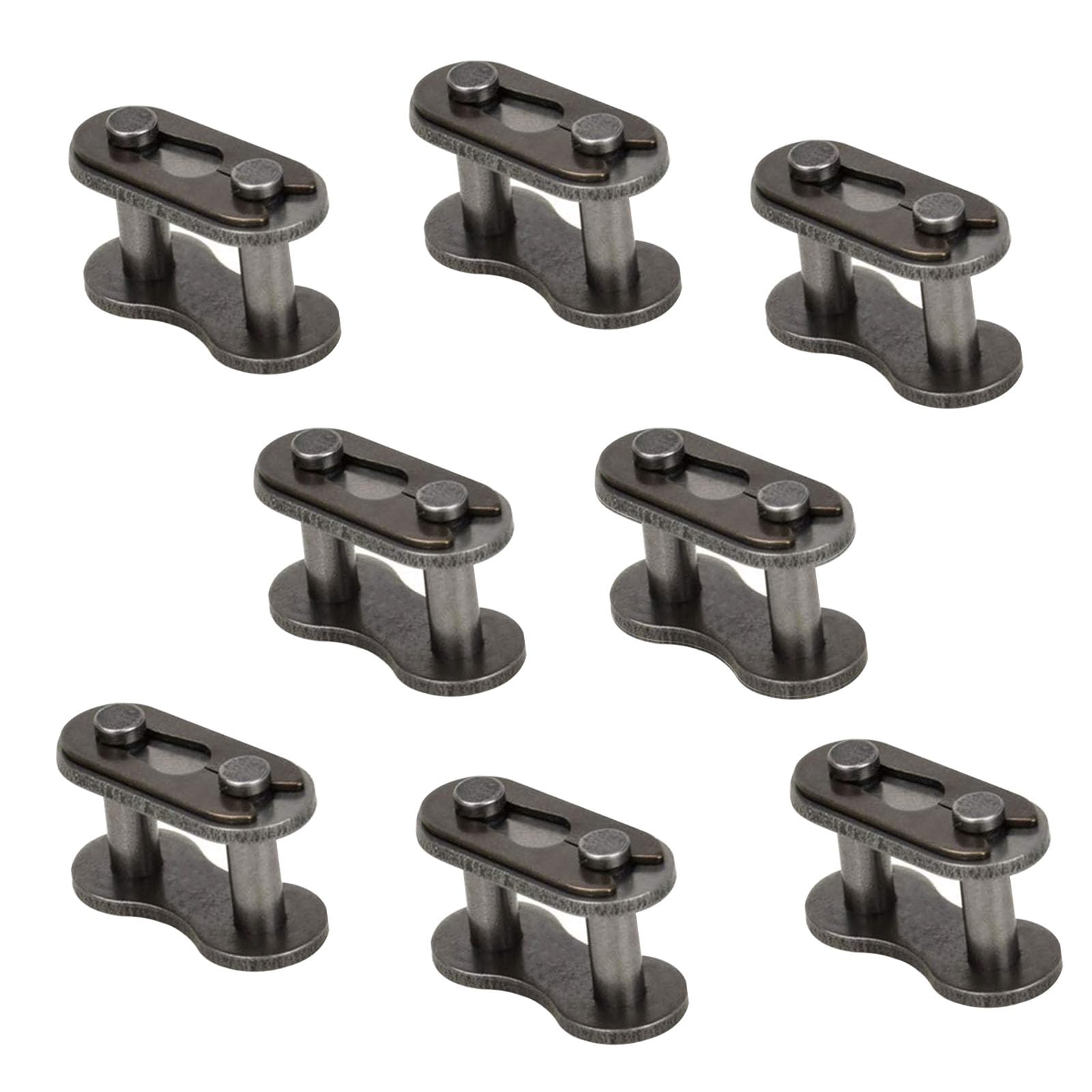 Photo 1 of # Chain Master Link Carbon Steel Heavy Duty for 50cc 70cc 90cc 110cc 125cc Dirt Bike Quad Buggy Mini Bike Pit ATV Scooter 8pcs CQSPMOTO