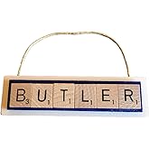 BUTLER University Bulldogs Christmas Ornament Letters Tiles