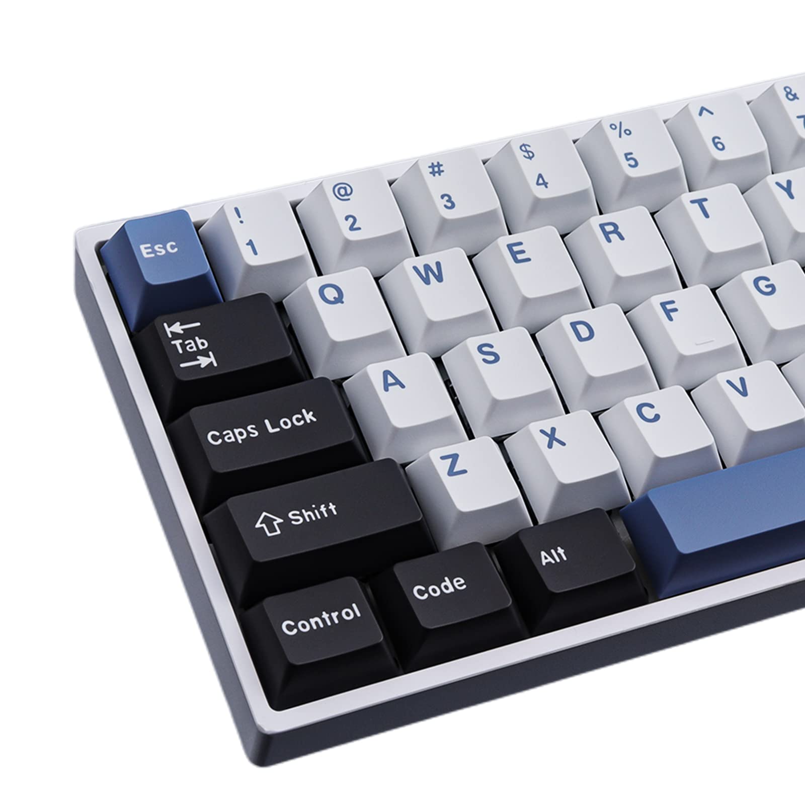 Suzit keycaps Double Shot 171 Keys Cherry Profile ABS Full Set Arctic Circle Dye Sublimation Keycaps for ISO ANSI Layout Mechanical Keyboard