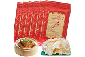 MEKOMAN 三邊腐竹 (Sanbian Fu Zhu) - All Natural Dried Soy Bean Curd: Your Culinary Secret to Exquisite Vegan and Vegetarian Delights - Braise, Stir-fry, Hotpot, Noodle Soup, Salad Perfection, Spring Rolls, Kung Pao, Ma Po Tofu, Buddha's Delight, Clay Pot Tofu, Pan-fried Delicacies, Sautéed Sensations, and More (6)