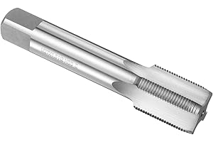uxcell Hand Plug Tap M27 x 1.5 H2 Metric Thread Plug Style Taps Straight Flute Screw Tapping Threading Tool High Speed Steel 