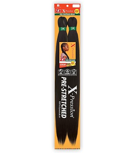 Amazon.com : Sensationnel Xpression prestretched braiding hair