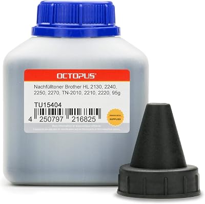 Octopus Toner Refill Powder for Brother HL 2130 2240 2250 2270 TN2010 2600 Pages