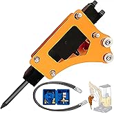 DANWIWEE Mini Excavator Breaker Hammer Attachments, Hydraulic Jack Hammer for Mini Excavator 0.8-1.5 Ton, Small Digger Breaker Hammer for Wood Stone Concrete Demolition Drilling Tool