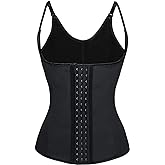 Charmian Women's Latex Underbust Waist Training Steel Boned Shapewear Corset