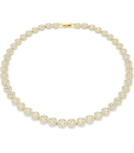 Amazon.com: SWAROVSKI Tennis Deluxe Necklace Cz White One Size