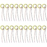 15Pcs Piezo Discs 41mm Piezo Pickup with 100mm Leads Mic Drum Trigger Acoustic Pickup for Acoustic Instrument CBG Guitar