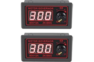 Alinan 2pcs DC Motor Speed Controller PWM 12V 24V 60V 500W with PWM Signal Generator Driver Module