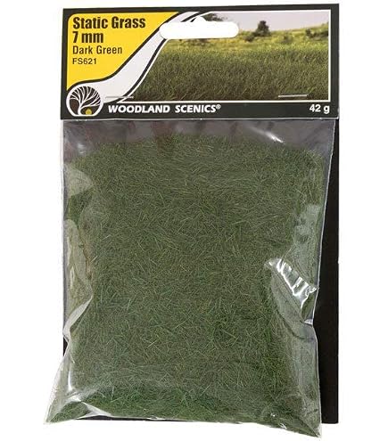 Amazon.com: Woodland Scenic Static Grass 7mm-Medium Green -FS622