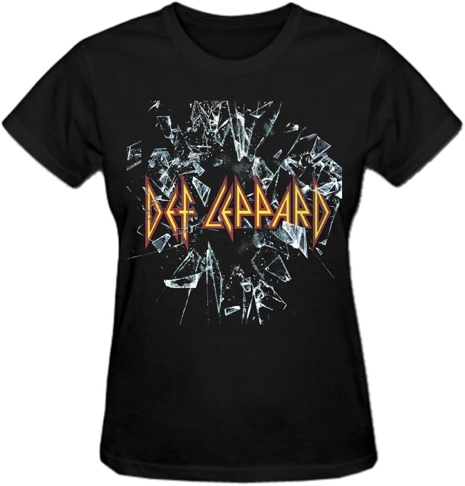 Abover Def Leppard T Shirts For Women Funny Crew Neck Black (7299185441187) Books
