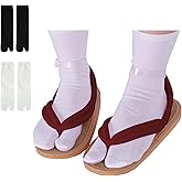 Anime Unisex Cosplay Clog Shoes Japanese Cosplay Prop Oshitari