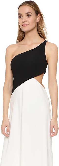 jill jill stuart one shoulder gown