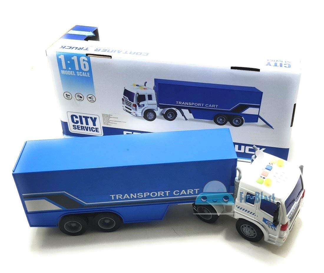 FunBlast Pull Back Big Container Trucks 