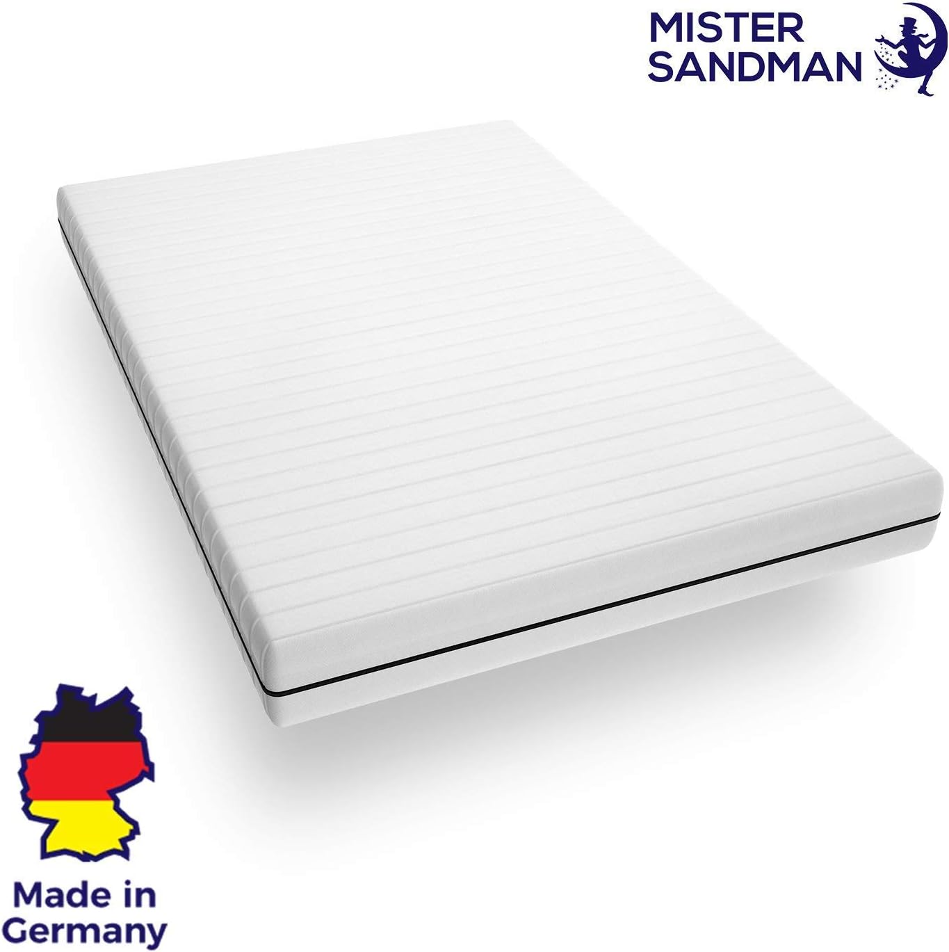 Matelas Bebe Ergonomique Epaisseur 15cm Housse Lavable 140 X 190 Cm H3 2 Fermetes 2en1 Matelas Bebe Mister Sandman Matelas Pas Cher 7 Zones De Confort Lit Ferme Et Mi Ferme Reversible